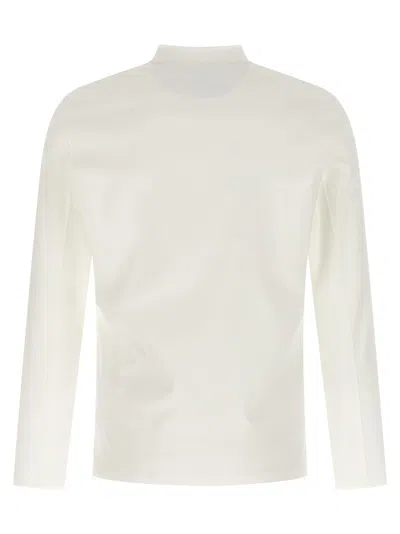 Brunello Cucinelli T-shirt Crew Neck Long Sleeves In White
