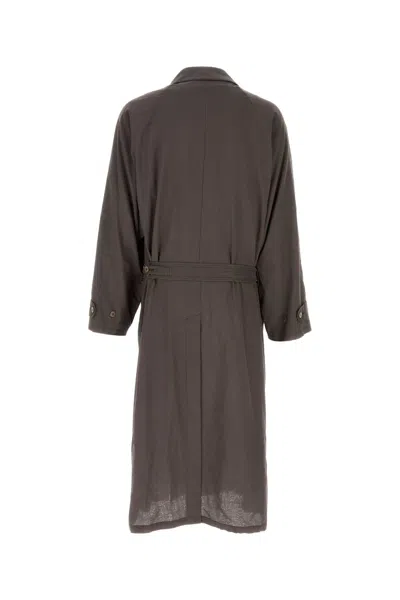 Magliano Sophisticated Waist Belted Coat In Brown