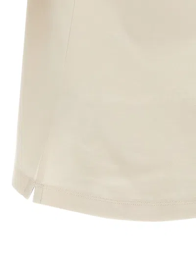 Brunello Cucinelli Classic Cotton Jersey Polo Shirt In Neutral