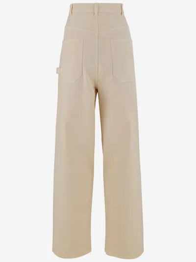 Armarium Cream Denim Rava Jeans In Neutral