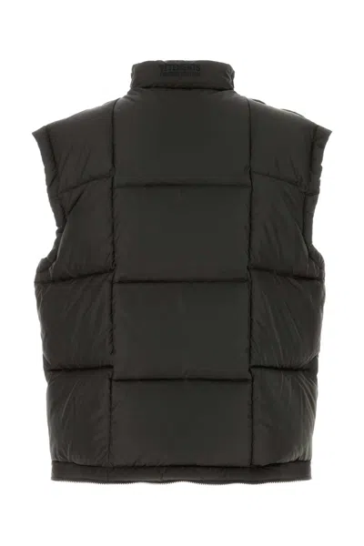 Vetements Piumino In Poliestere Testa Di Moro  Uomo In Black