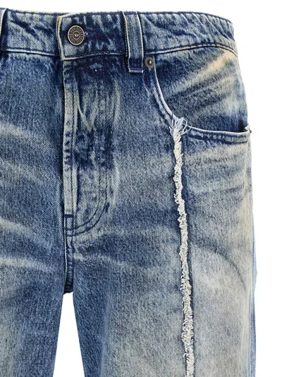 Diesel '1998 D-buck 0cmbm' Denim Trousers In Blue