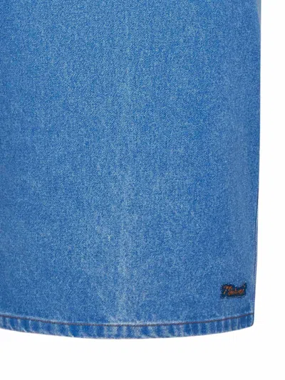Marni Denim Skirt In Blue