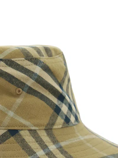 Burberry Embroidered Cotton Bucket Hat