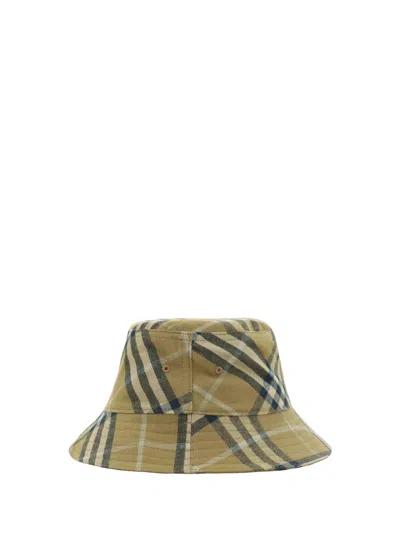 Burberry Embroidered Cotton Bucket Hat