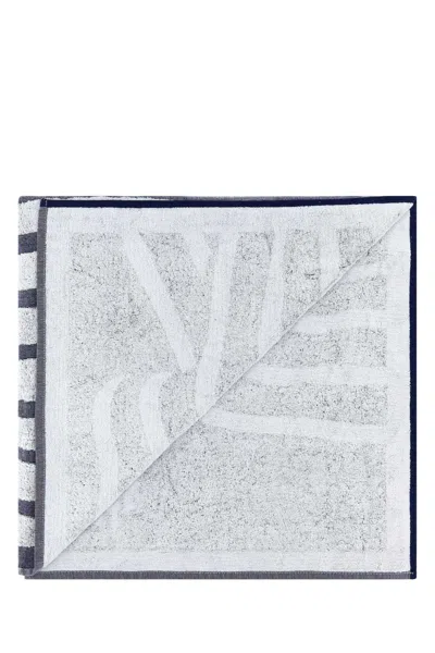 Jean Paul Gaultier Embroidered Terry Fabric Beach Towel