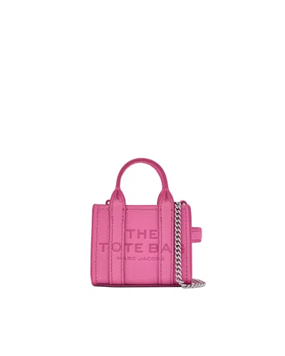 Marc Jacobs Borsa A Tracolla The Nano Tote Crossbody Bow Pink