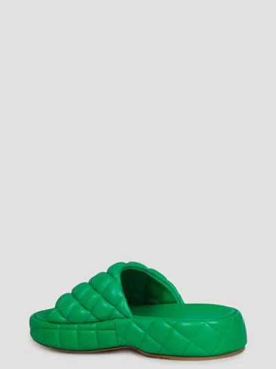 Bottega Veneta Padded Leather Flat Sandals