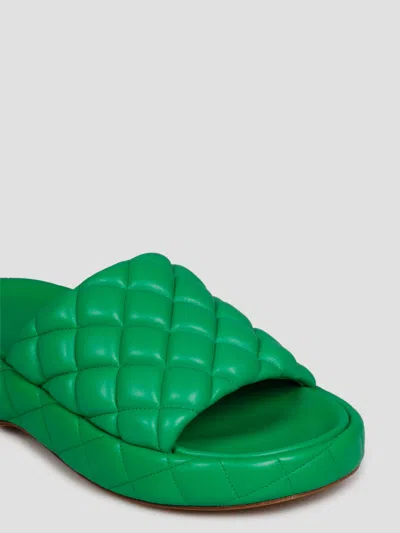Bottega Veneta Padded Leather Flat Sandals