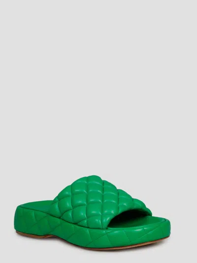 Bottega Veneta Padded Leather Flat Sandals