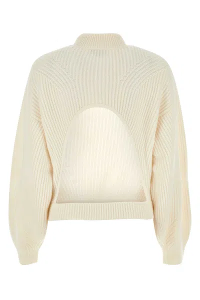 Le Kasha Ivory Cashmere Sweater In Neutral