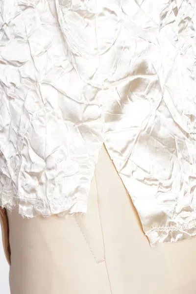 Lanvin Ivory Viscose Top In Neutral
