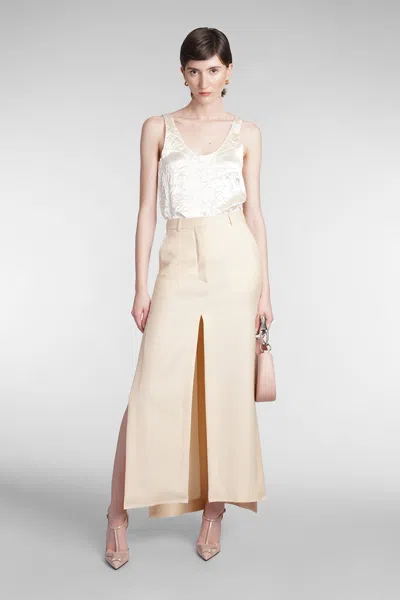 Lanvin Ivory Viscose Top In Neutral