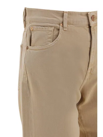 7 For All Mankind Jeans Seven For All Mankind In Brown