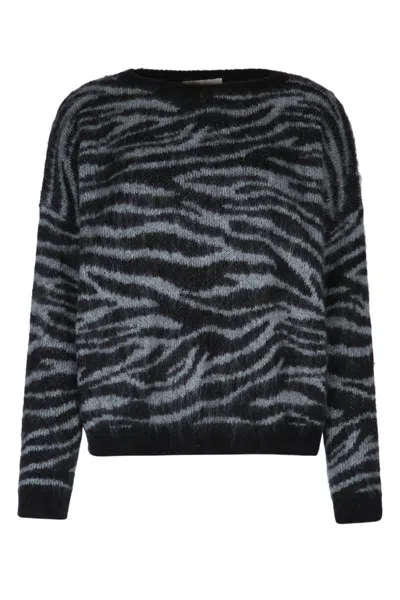 Iblues Knitwears I Blues In Animal Print