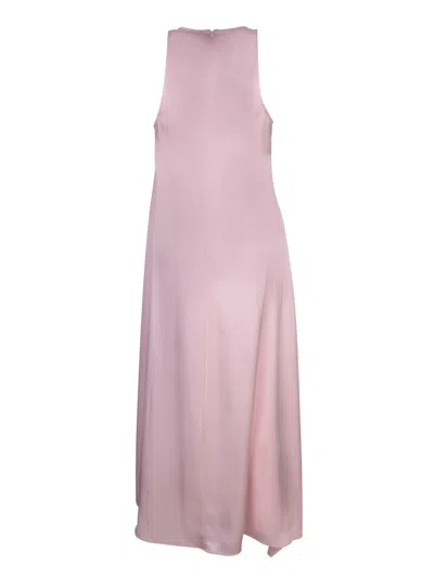 Jw Anderson Vestido Largo In Pink