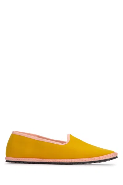 Vibi Venezia Yellow Slip On Loafers