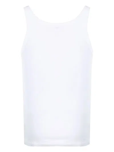 Dolce & Gabbana Jersey Tank Top In Gray