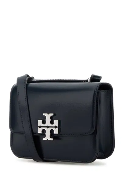 Tory Burch Navy Blue Leather Small Eleanor Crossbody Bag