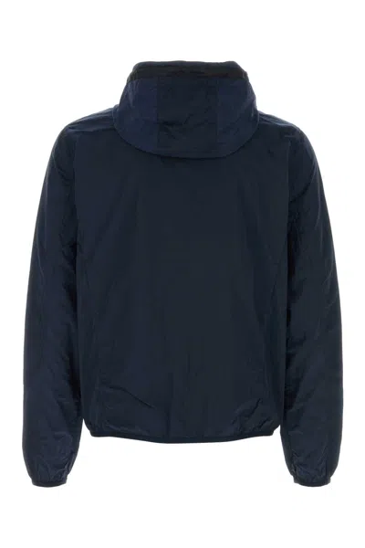 Refrigiwear Navy Blue Nylon Free Jacket In Blue