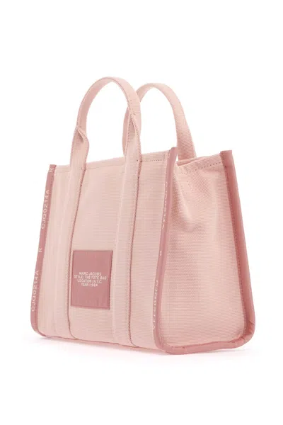 Marc Jacobs Pink Canvas The Tote Shopping Bag