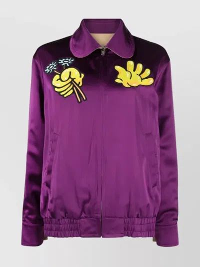 Kenzo Synthetic Fibers Jacket In Beige