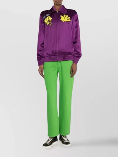 Kenzo Synthetic Fibers Jacket In Beige