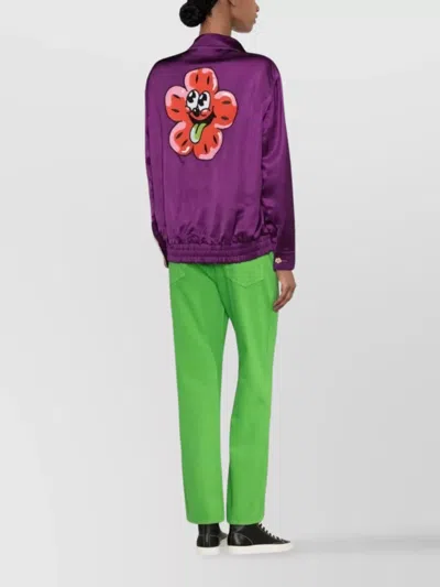 Kenzo Synthetic Fibers Jacket In Beige