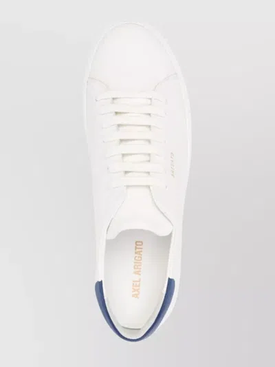 Axel Arigato Clean 90 Sneakers In White Leather In Multi