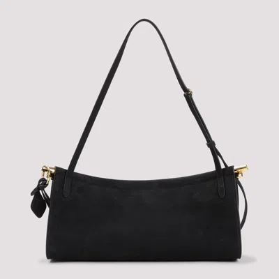 Alaïa Alaia Goatleather Shoulder Bag In Black