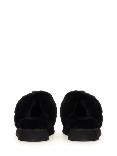 Ugg Disquette Slippers In Black