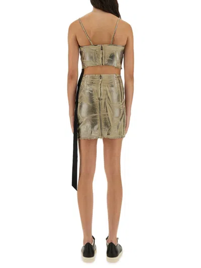 Rick Owens X Drkshdw Top "minimal" In Gray