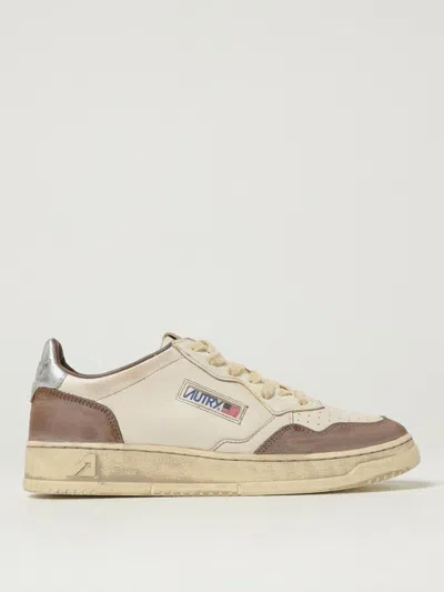 Autry Medalist Low Super Vintage Sneakers In White