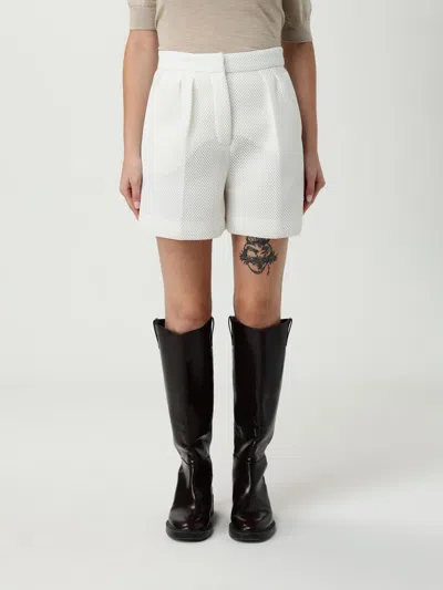Max Mara Shorts  Woman Color White In White