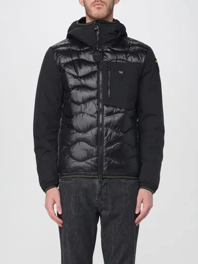 Blauer Quilted Down Jacket Casual Jackets, Parka Black In Black
