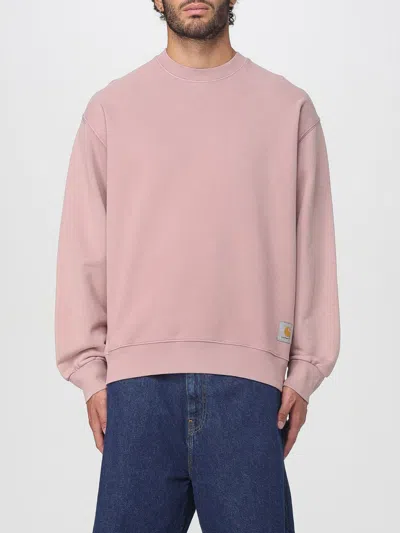 Carhartt Pink Hudson Sweatshirt In Pink