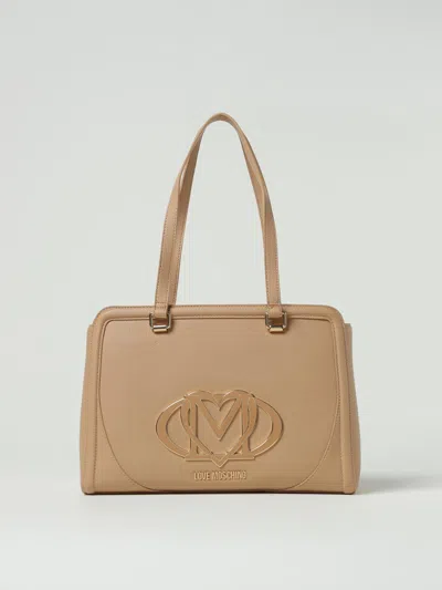 Love Moschino Tote Bag  Woman Color Beige In Sand