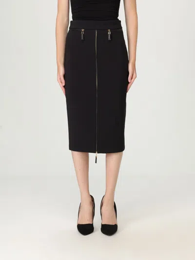 Elisabetta Franchi Pencil Skirt In Black