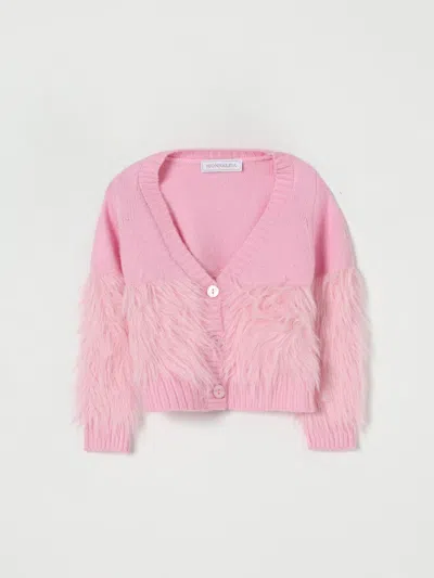 Monnalisa Sweater  Kids Color Pink In Pink
