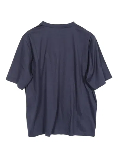 Pre-owned Hermes 2020s Patch-puzzle T-shirt In Blue