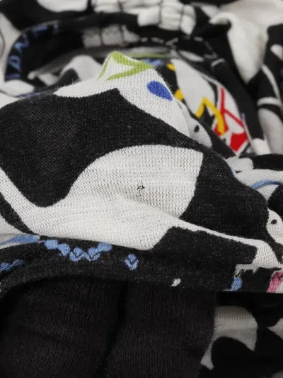 Pre-owned Chanel 1986-1988 Camellia-pattern Dress In Black