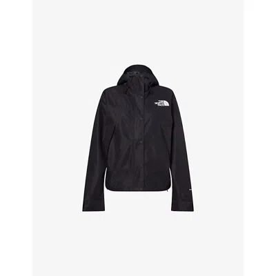 The North Face Womens Tnf Black Dryvent™ Mono Mountain Shell Jacket In Black