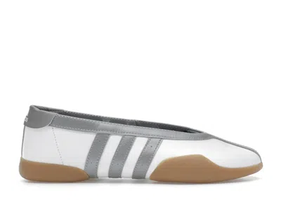 Pre-owned Adidas Originals Taekwondo Mei Ballet White (women's) Sneakers In Cloud White/silver Metallic/gum 3