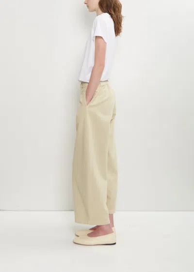 Labo.art Bum Cotton Twill Pant In Neutral