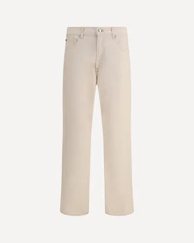 7for Twisted Modern Jeans In White