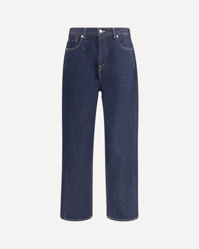 7for Wide Leg Jeans In Blue