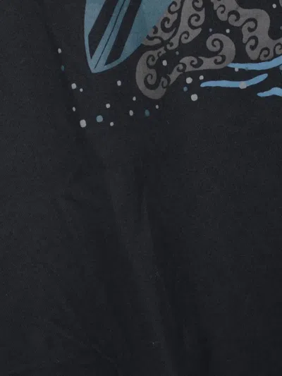 Pre-owned Hermes 00s Octopus Surfboard T-shirt In Blue