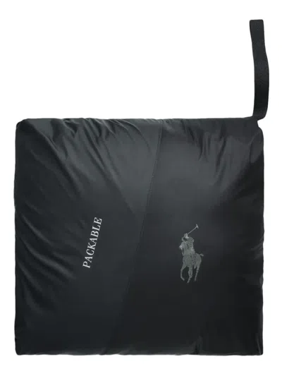 Polo Ralph Lauren Mens Navy The Colden Packable Down Bomber Jacket Xl In Blue