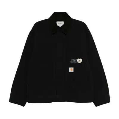 Pre-owned Carhartt Wip Og Arcan Graphic Jacket 'black' | Men's Size M