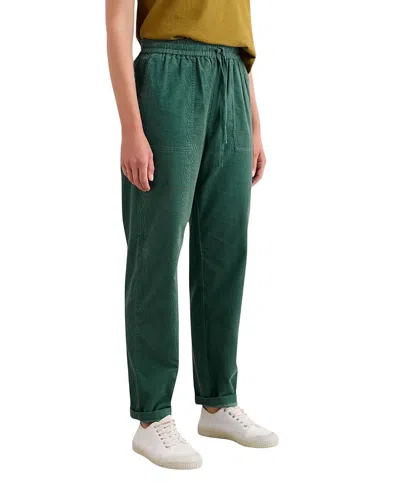 Seasalt Cornwall Dayby Utility Drawstring Pants In Green